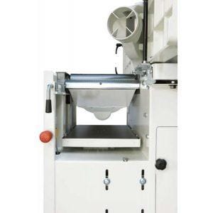 SCM Minimax LAB 300 P Universal Combined Machine (Planer, Saw & Spindle Moulder) tray view