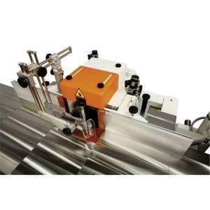 Component of the SCM Ti 5-LL Linvincibile Programable Tilting Spindle Moulder with HSKB63 Tool Holders