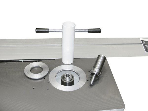 Component of the Minimax T55 W Elite S Spindle Moulder with Sliding Table