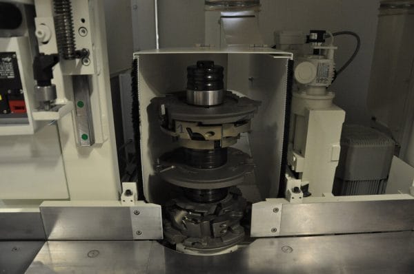 Prolock spindle component on the Vertongen Machining Center Model Penpro Compact