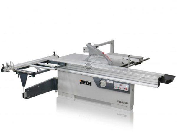 Front shot of the Itech Model PS400 Sliding Table Panel Saw