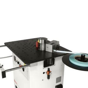 Tabletop view of the SCM Olimpic E10 Edgebander