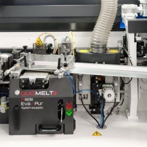 Duo Melt feature on the Model Dynamic 9 C-Motion Automatic Edgebander