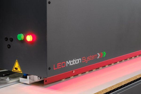 LED Motion System section on the Model Dynamic 9 C-Motion Automatic Edgebander